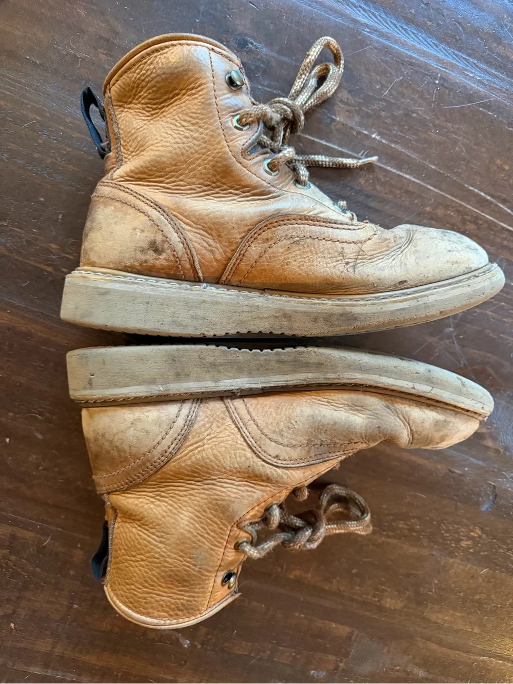 Georgia Boot BarraCuda Gold Leather Work Boots - EU 42 9W